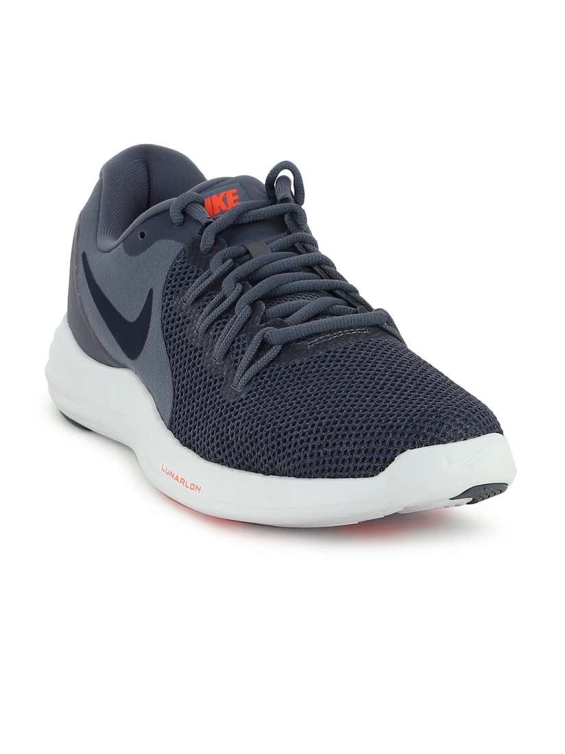 Nike lunarlon navy blue clearance