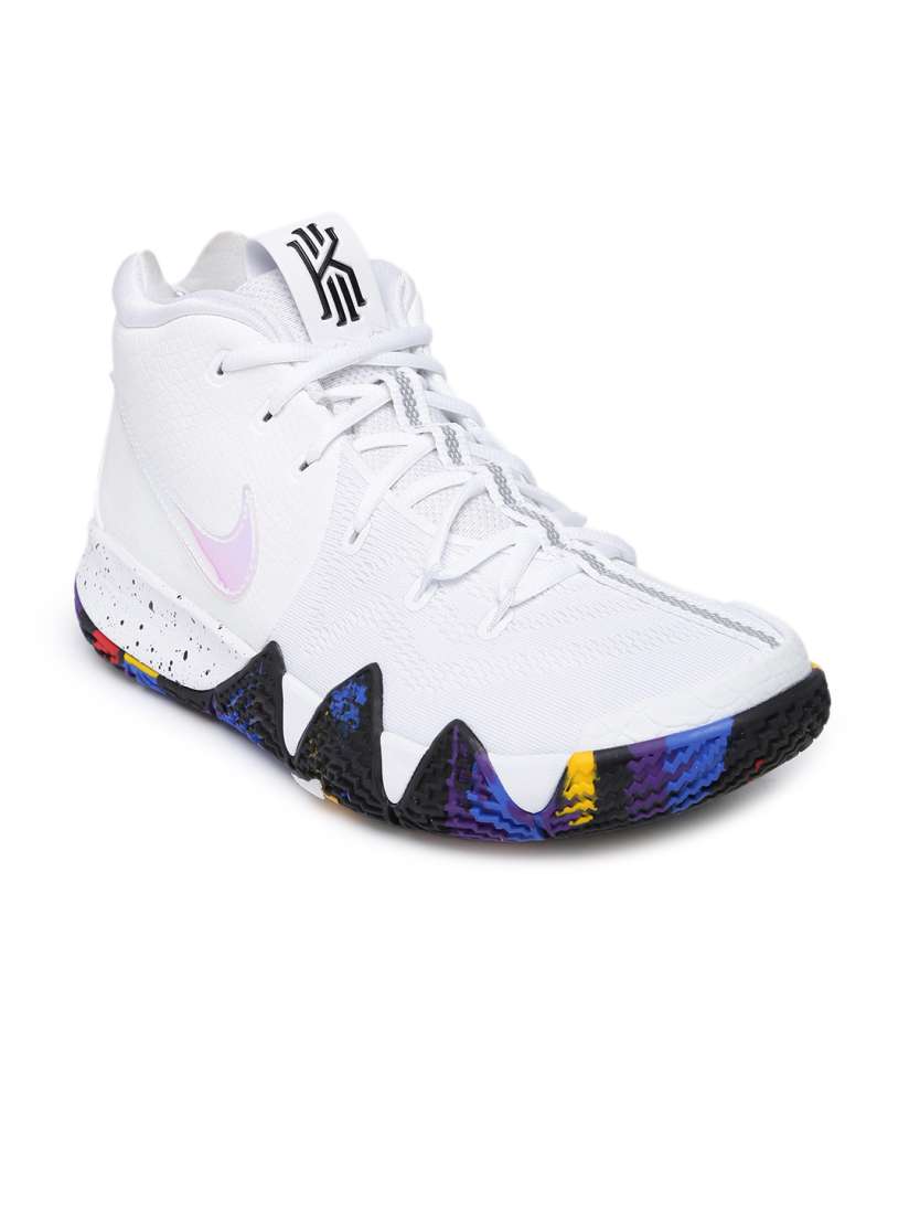 Nike kyrie 4 all white outlet
