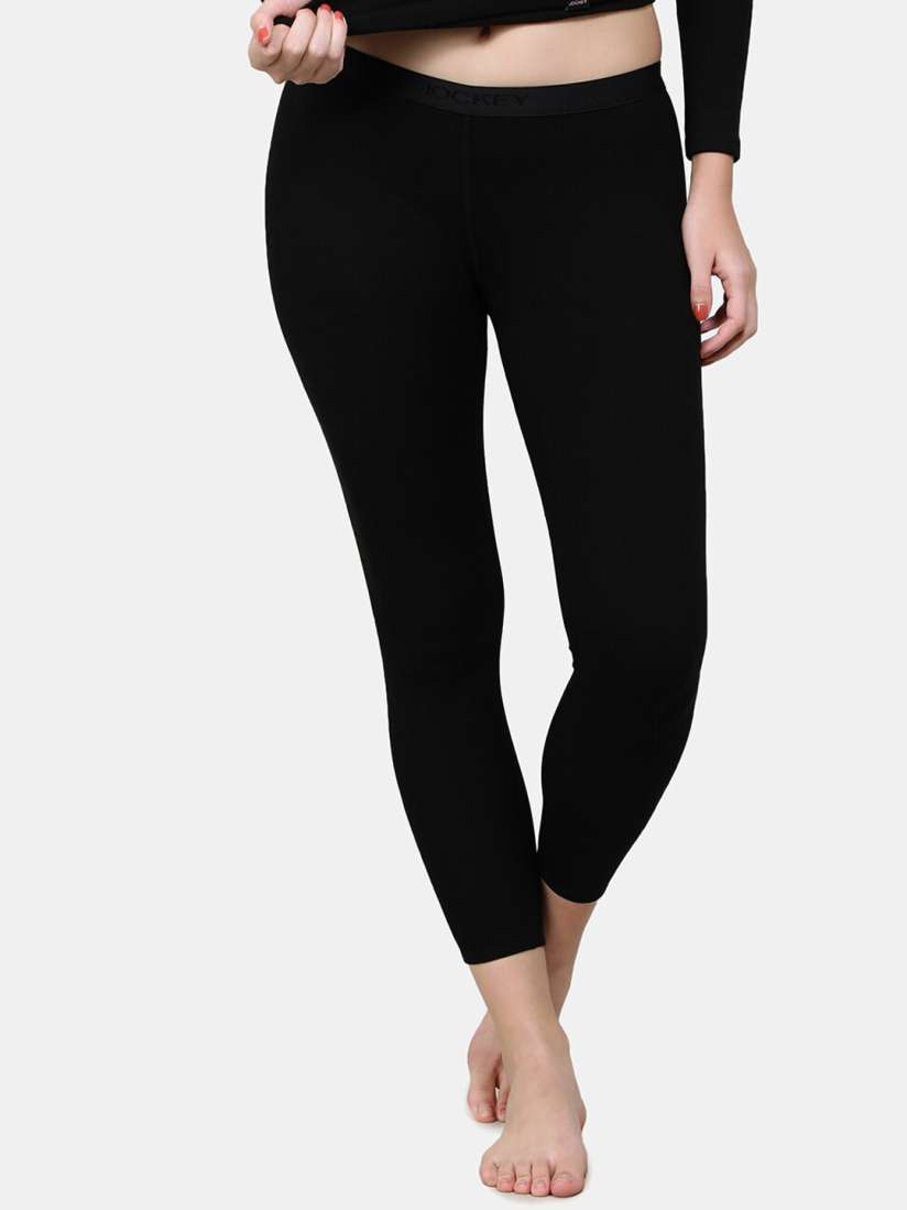Buy Jockey Soft Touch Microfiber Fleece Stretch Thermal Leggings with StayWarm Technology 2541 Leggings for Women 23760002 Myntra