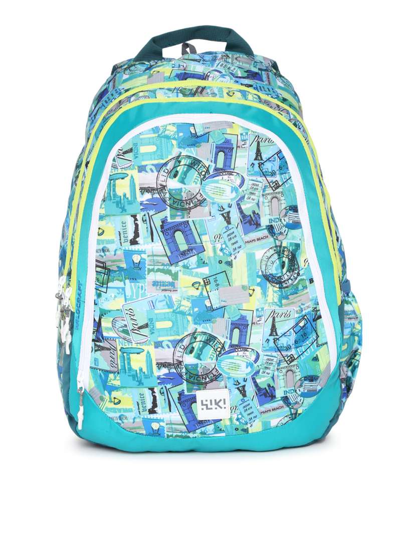 Buy Wildcraft Wiki 6 Stamp Unisex Blue Green Wiki 6 Stamp Printed Backpack Backpacks for Unisex 2376096 Myntra
