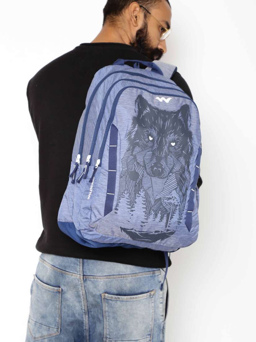 Buy Wildcraft 6 Wild Unisex Blue Graphic Backpack Backpacks for Unisex 2376159 Myntra