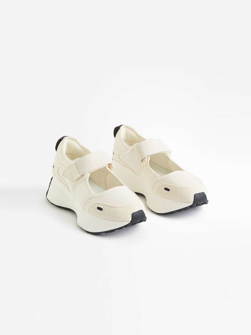 Buy H M Women Canvas Trainer Sandals Casual Shoes for Women 23771514 Myntra