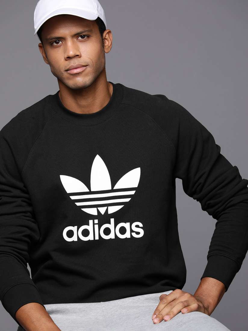 Buy ADIDAS Originals Trefoil Crewneck Sweatshirt Sweatshirts for Men 23772976 Myntra