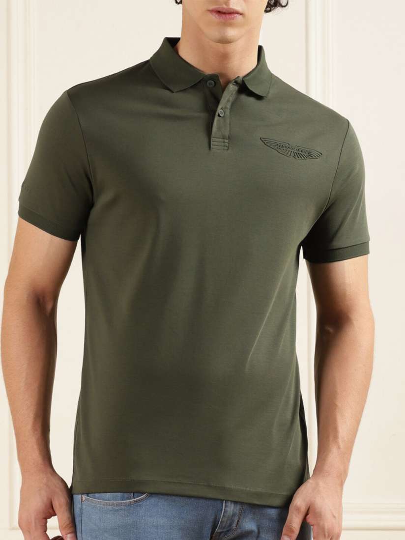 Buy HACKETT LONDON Cotton Polo Collar T shirt Tshirts for Men 23774034 Myntra