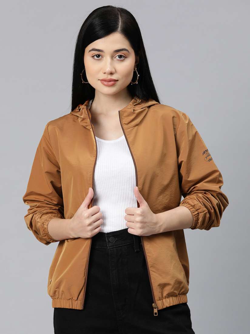 Buy Foreign Culture By Fort Collins Women Hooded Tailored Jacket Jackets for Women 23779054 Myntra
