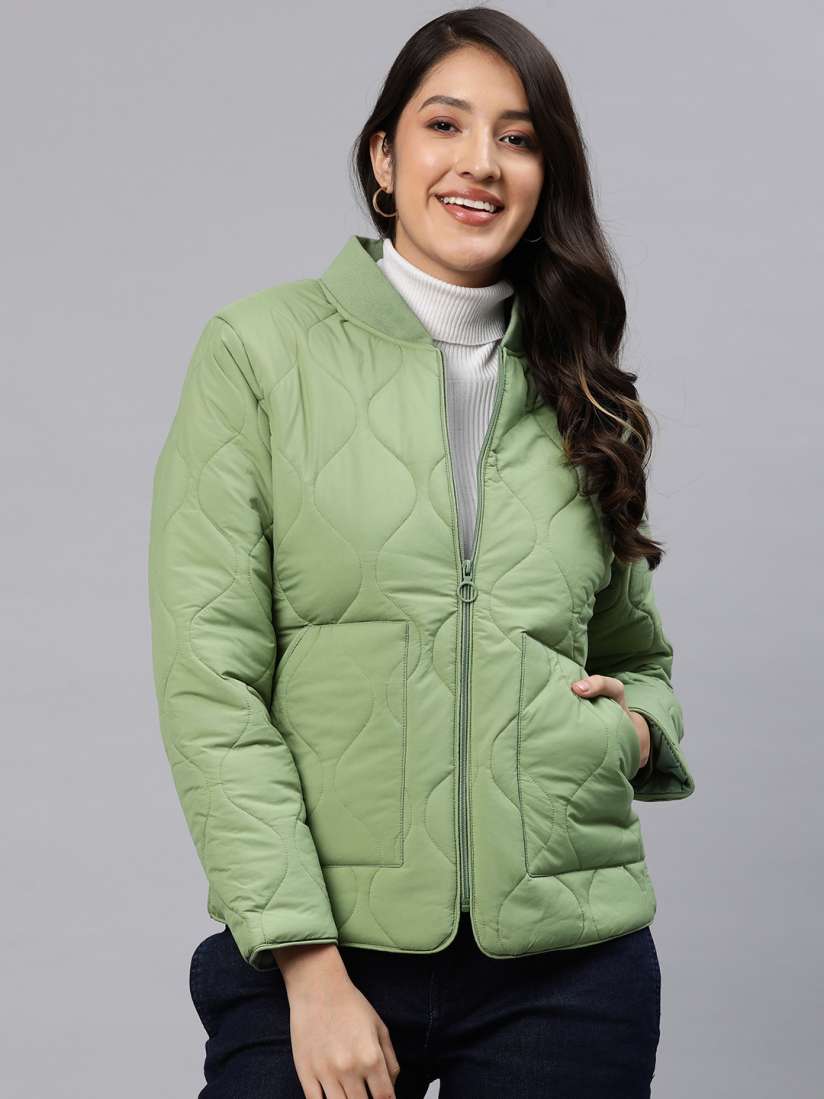 Buy Foreign Culture By Fort Collins Women Quilted Jacket Jackets for Women 23779298 Myntra