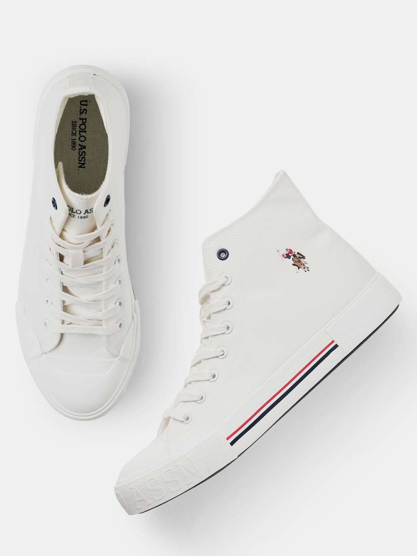 Men's polo high top sneakers sale