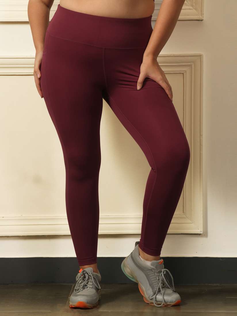Sports leggings with side pockets cheap
