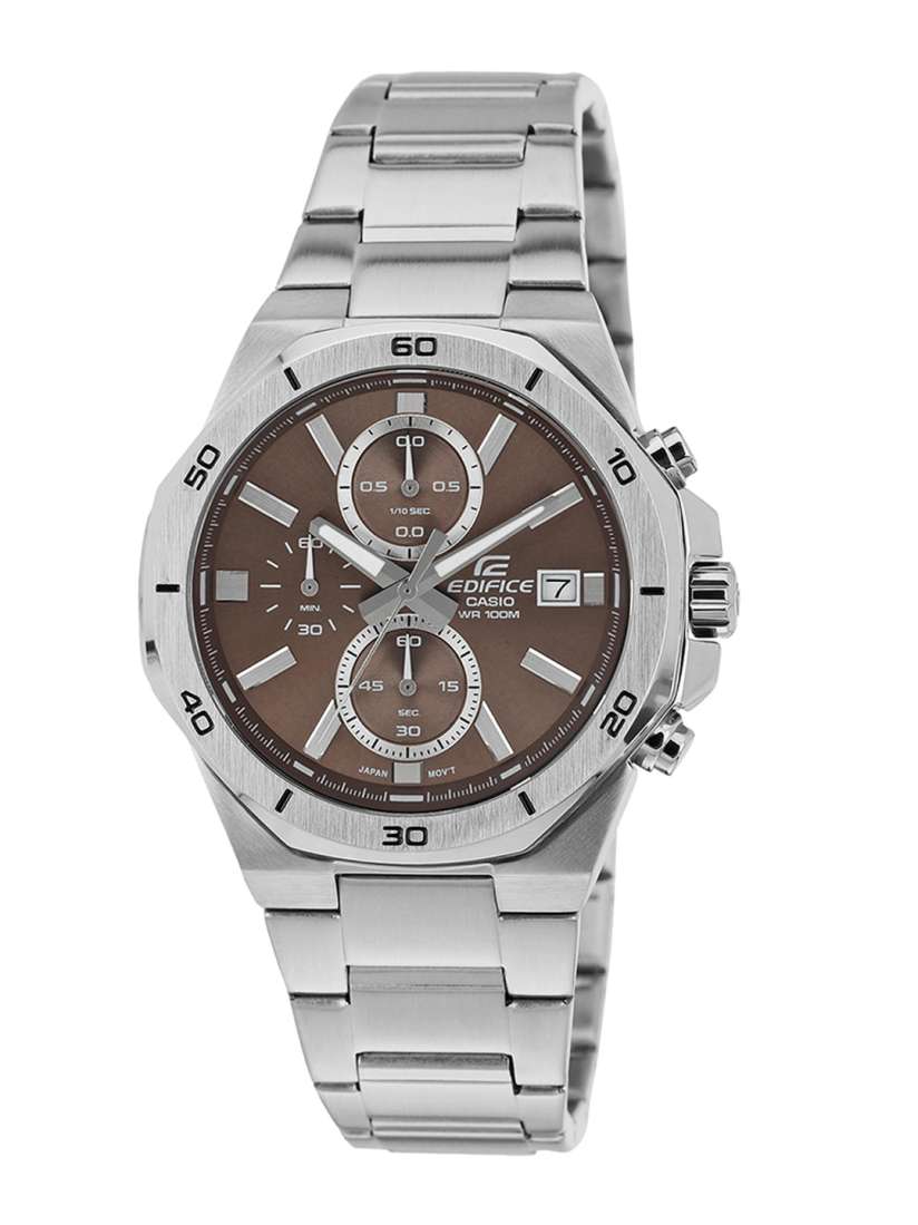 Buy CASIO Edifice Men Printed Dial Stainless Steel Analogue Chronograph Watch Watches for Men 23790208 Myntra