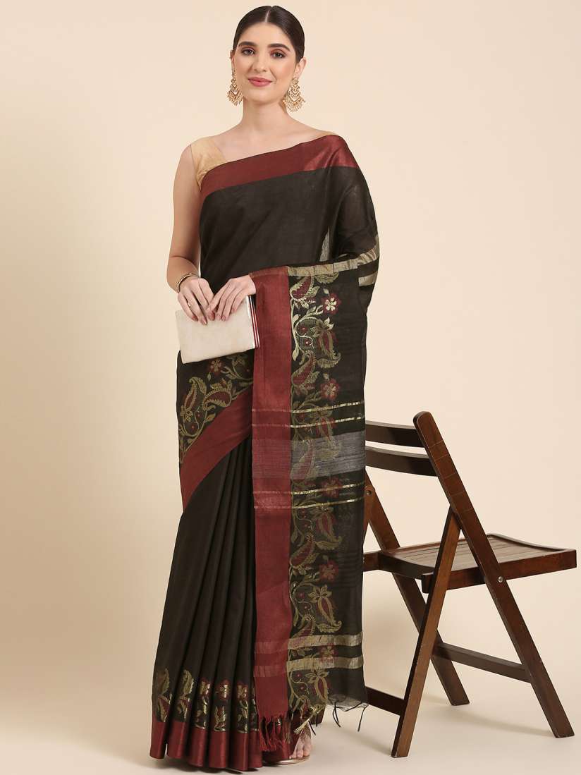 Buy swatika Solid Bhagalpuri Saree Sarees for Women 23793080 Myntra