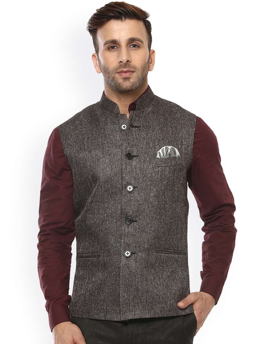Gray nehru jacket online