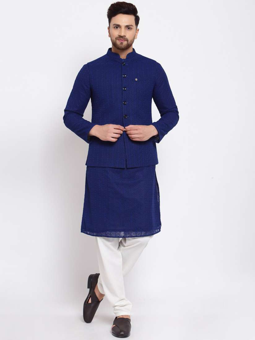 Buy MOHANLAL SONS Woven Slim Fit Nehru Jacket Nehru Jackets for Men 23813958 Myntra
