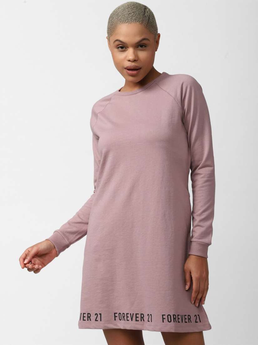 Long sleeve t shirt dress forever 21 top