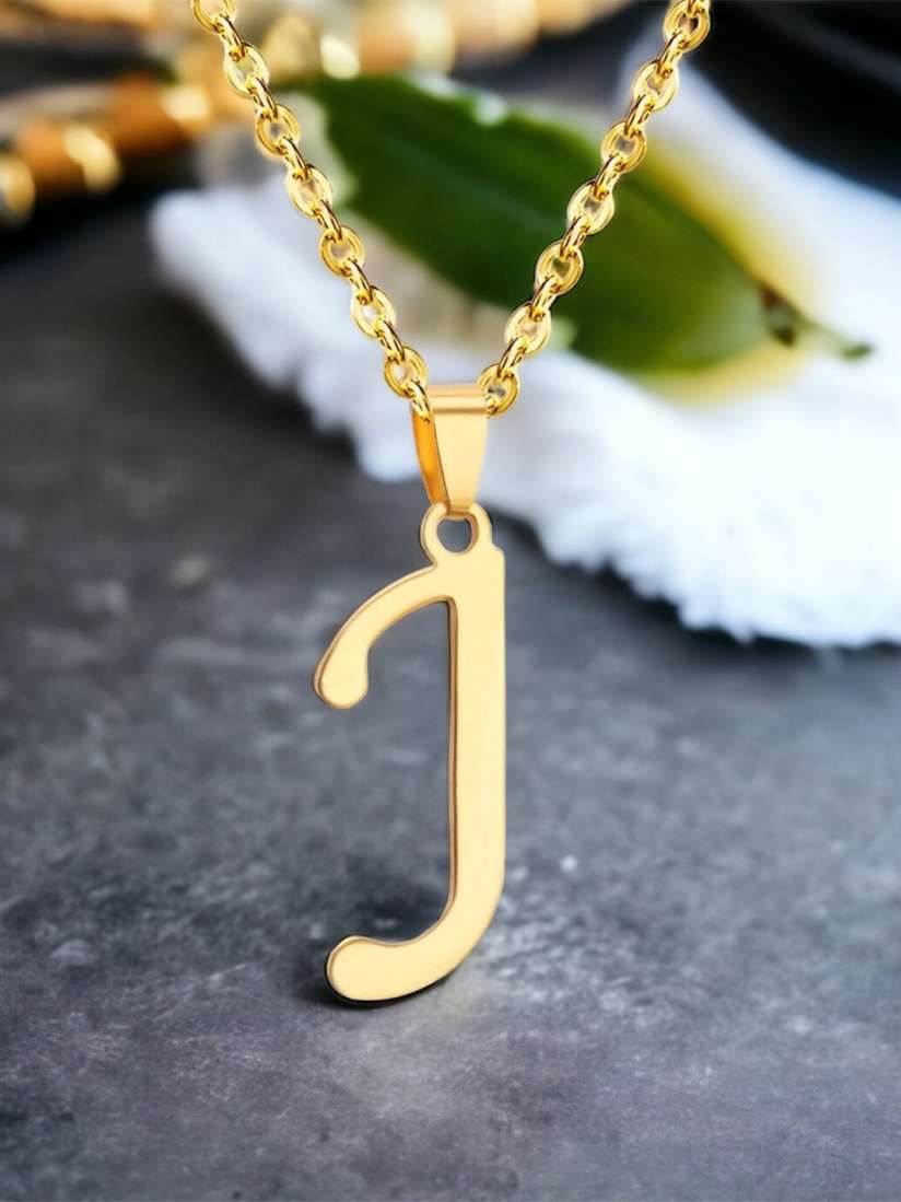 Letter j pendant design clearance