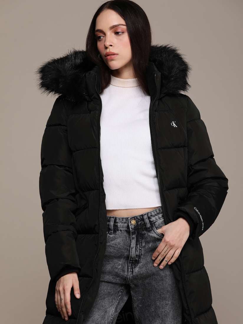 Calvin klein womens parka on sale