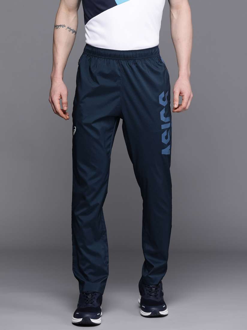 Buy ASICS Men Brand Logo Printed Mid Rise Running Track Pants Track Pants for Men 23823418 Myntra
