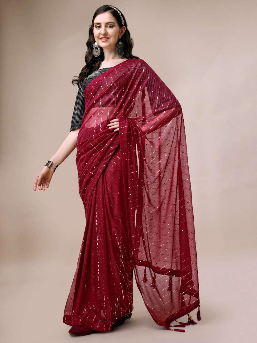 Myntra women's designer sarees clearance