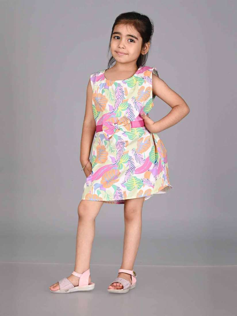 Buy Creative Kids Tropical Printed A Line Dress Dresses for Girls 23835546 Myntra