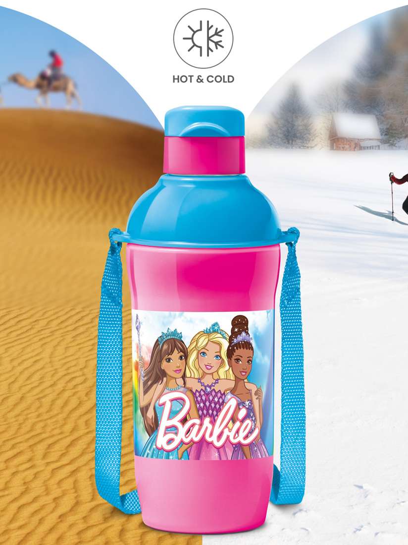 Buy Milton Cherry Pink Blue Steel Barbie 400 Pink Insulated Water Bottle 390ml Water Bottle for Unisex 23839866 Myntra