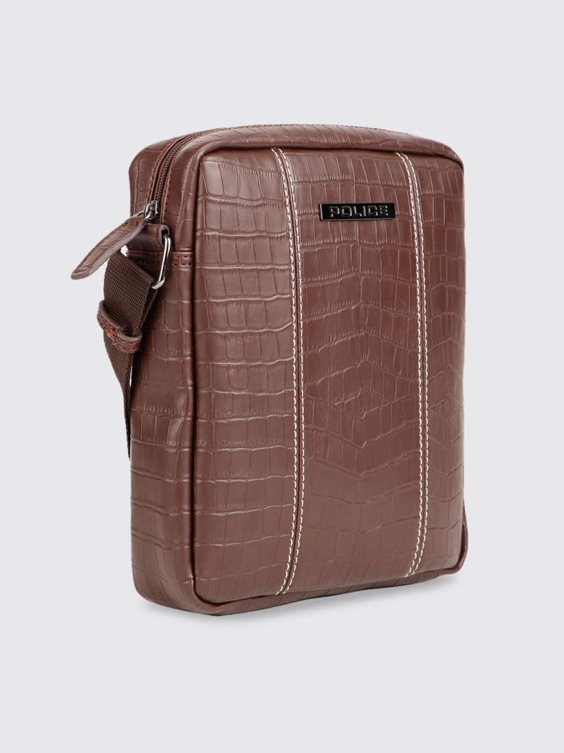 Buy Police Textured Structured Messenger Bag Messenger Bag for Unisex 23841046 Myntra