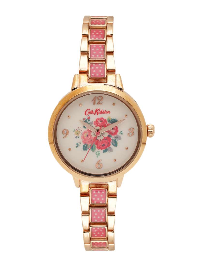 Buy Cath Kidston Women Cream Coloured Red Printed Analogue Watch CKL008PRGM Watches for Women 2384416 Myntra