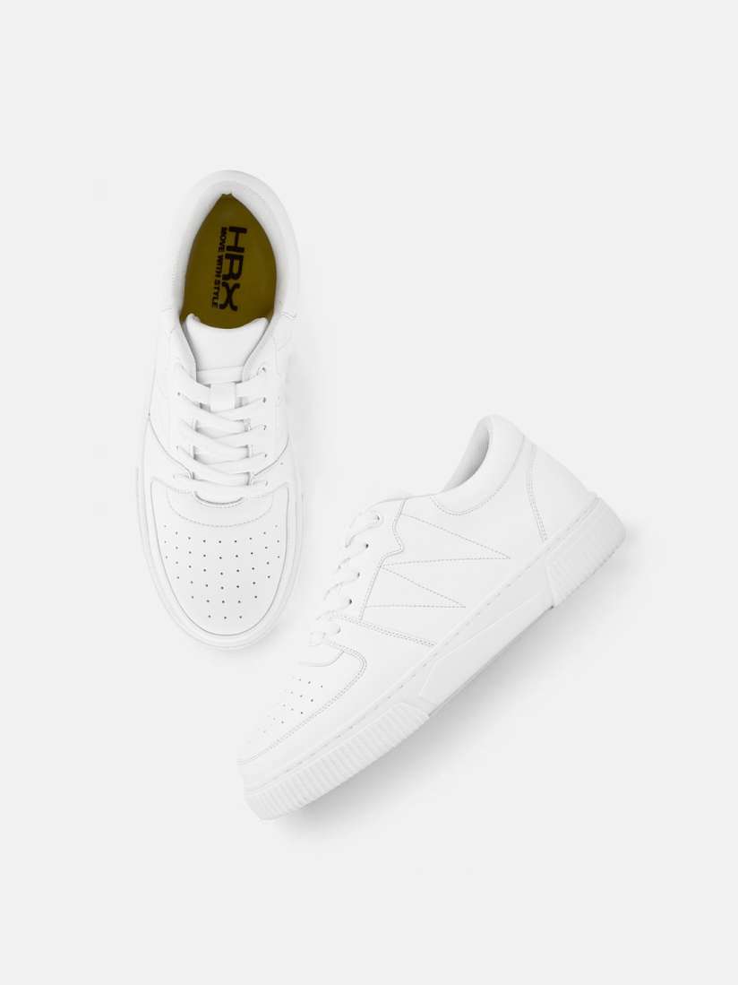 Buy HRX by Hrithik Roshan Women White Perforations Padded Insole Basics Sneakers Casual Shoes for Women 23844820 Myntra