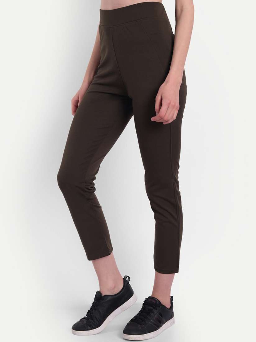 Buy Next One Women Slim Fit Stretchable High Rise Training or Gym Track Pants Track Pants for Women 23846934 Myntra