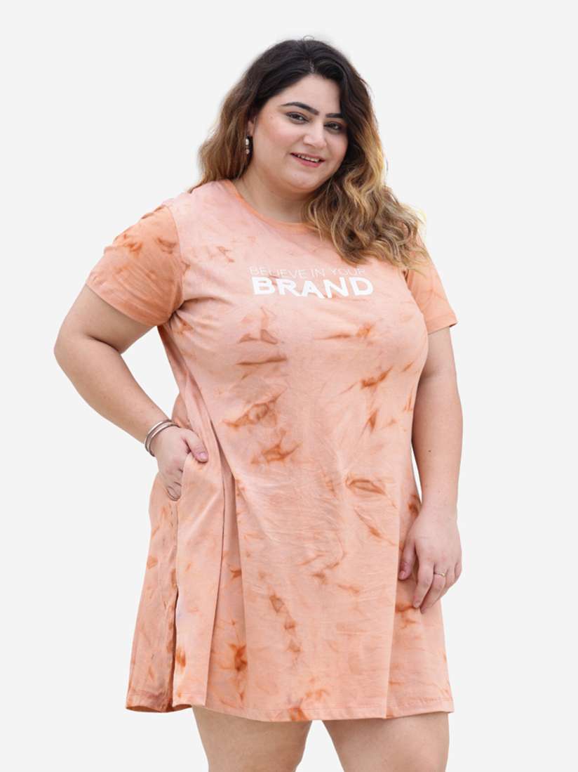 cheap plus size t shirt dress