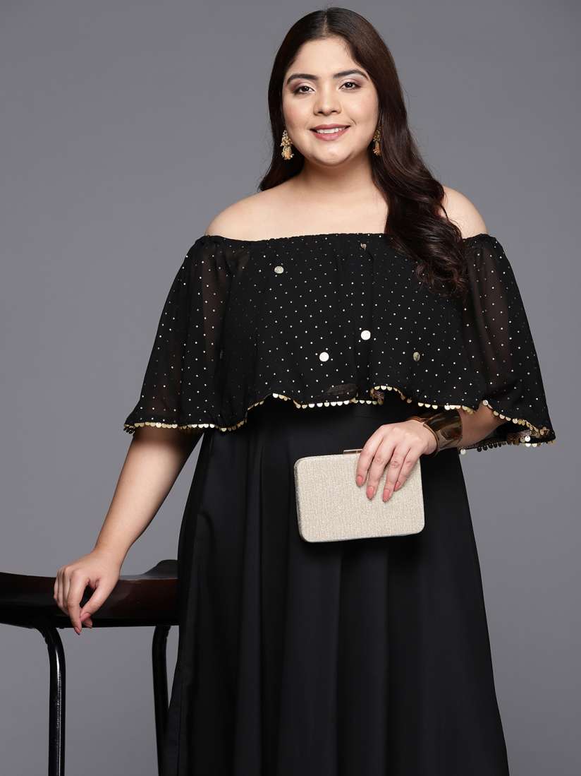 Off shoulder ethnic gowns store