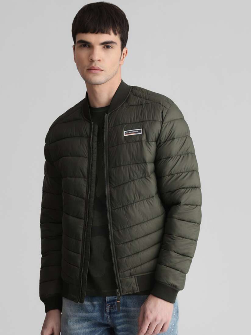 Buy Jack Jones Solid Nylon Casual Puffer Jacket Jackets for Men 23853316 Myntra