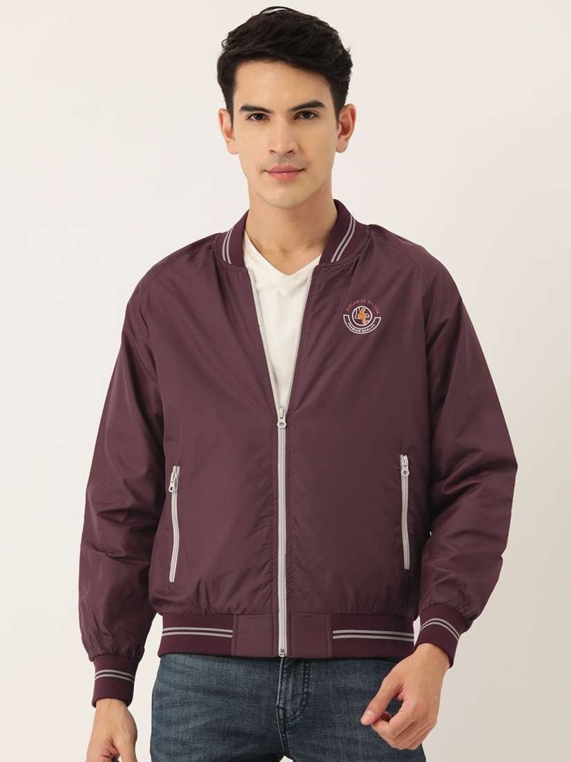 Buy Monte Carlo Solid Varsity Jacket Jackets for Men 23854862 Myntra