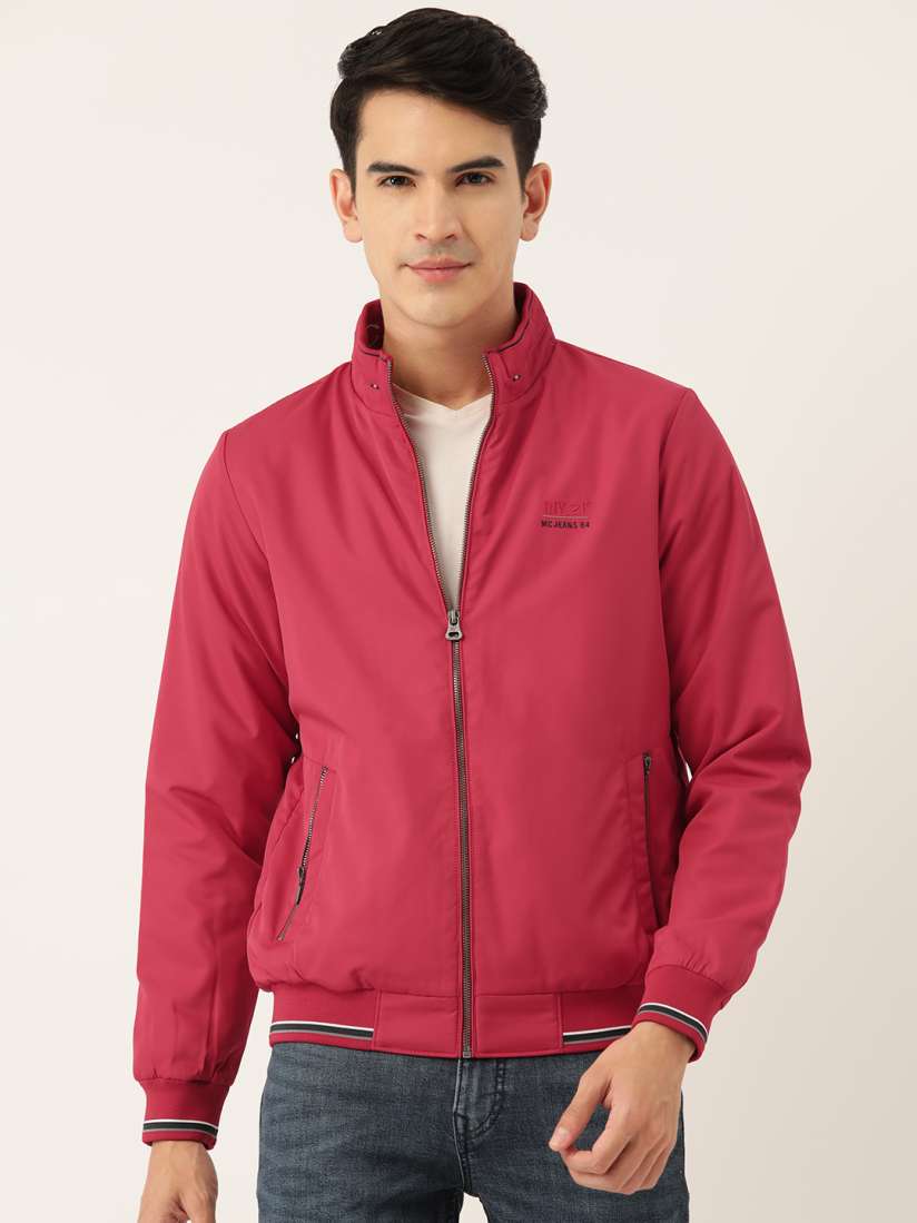 Buy Monte Carlo Solid Bomber Jacket Jackets for Men 23854968 Myntra