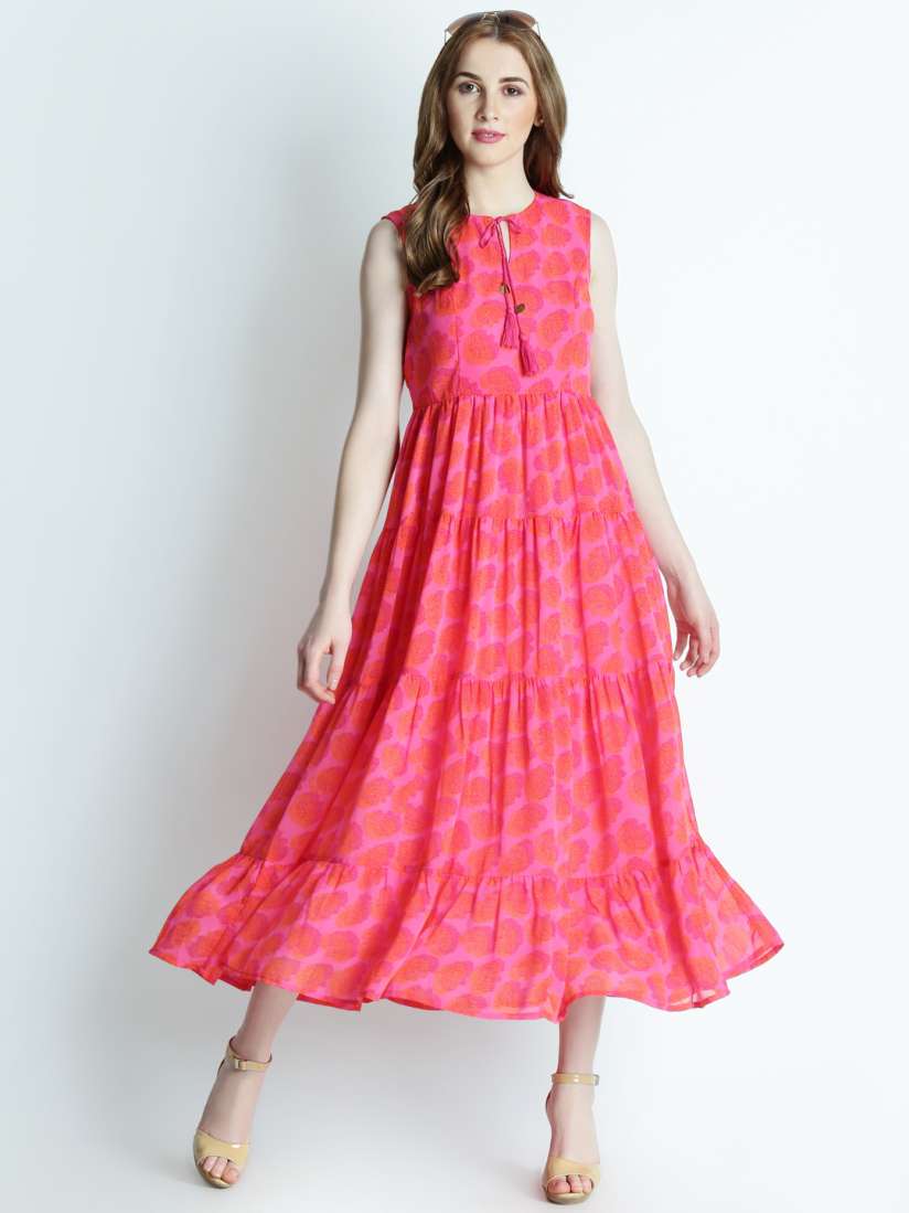 Akkriti by pantaloons women's maxi dress clearance