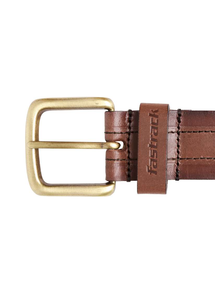Buy Fastrack Men Brown Solid Belt Belts for Men 2386151 Myntra