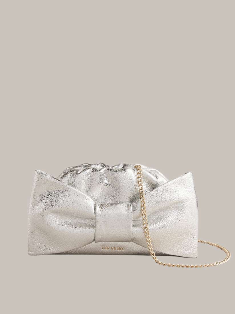 Buy Ted Baker Leather Structured Bow Detail Purse Clutch Clutches for Women 23869280 Myntra