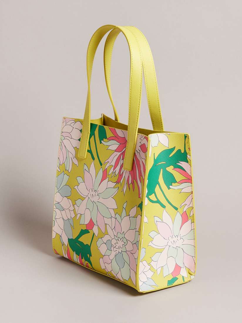 Yellow floral bag clearance