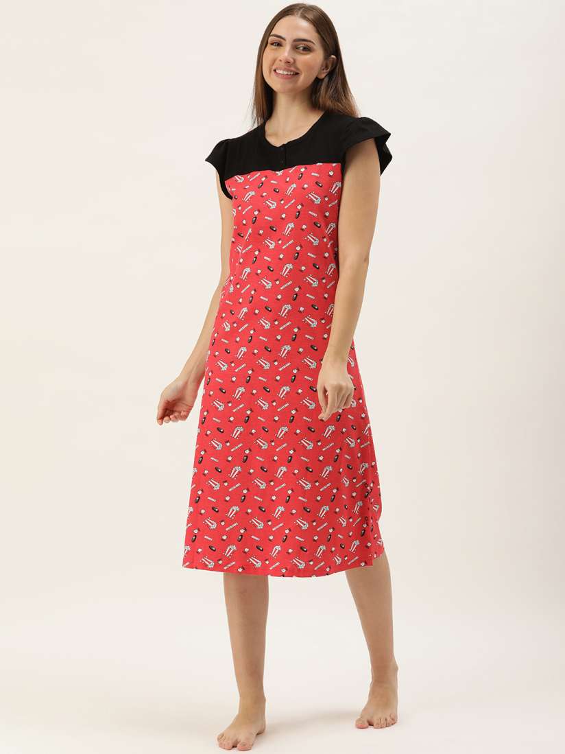 Slumber jill women's night dress top