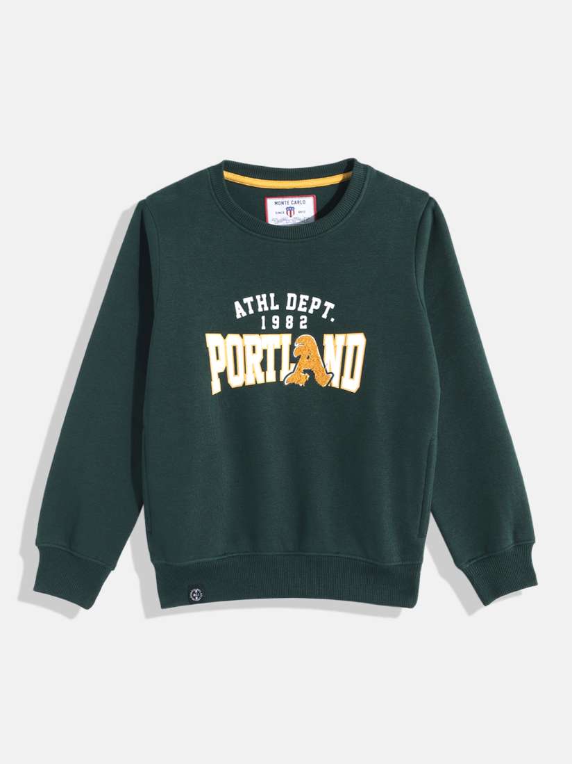 Buy Monte Carlo Boys Printed Sweatshirt Sweatshirts for Boys 23882470 Myntra