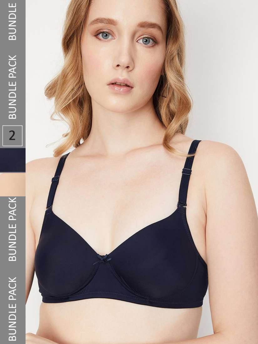 Buy max Pack of 2 Medium Coverage Lightly Padded All Day Comfort Bra 1000012382809 Bra for Women 23884902 Myntra