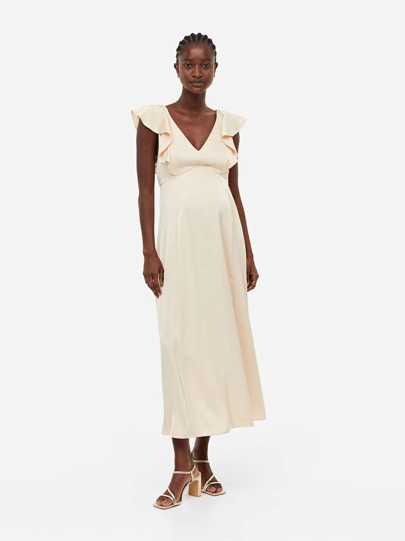 Flounced dress h&m shop