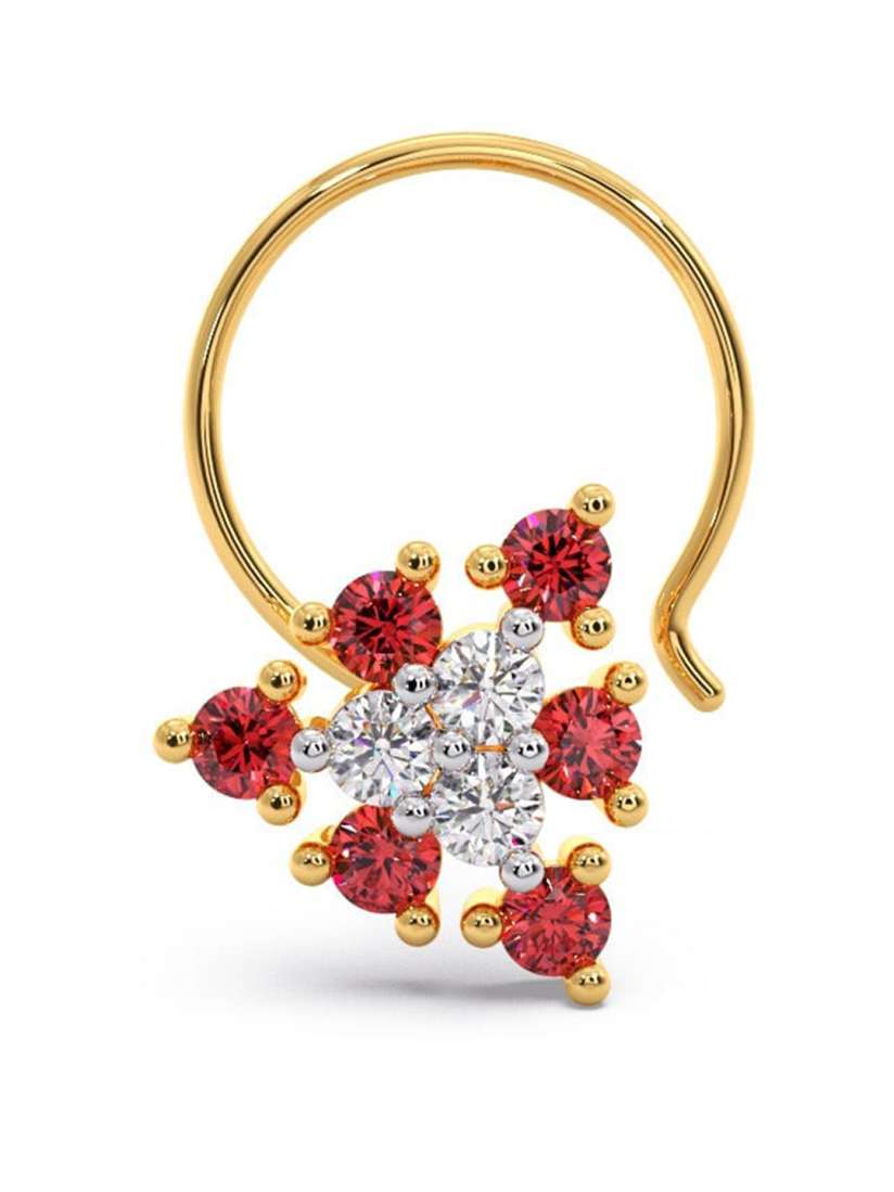 Diamond nose stud kalyan jewellers top