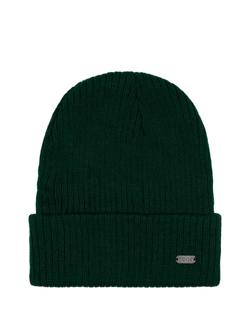 Buy NOISE Unisex Green Self Design Beanie Caps for Unisex 2389001 Myntra
