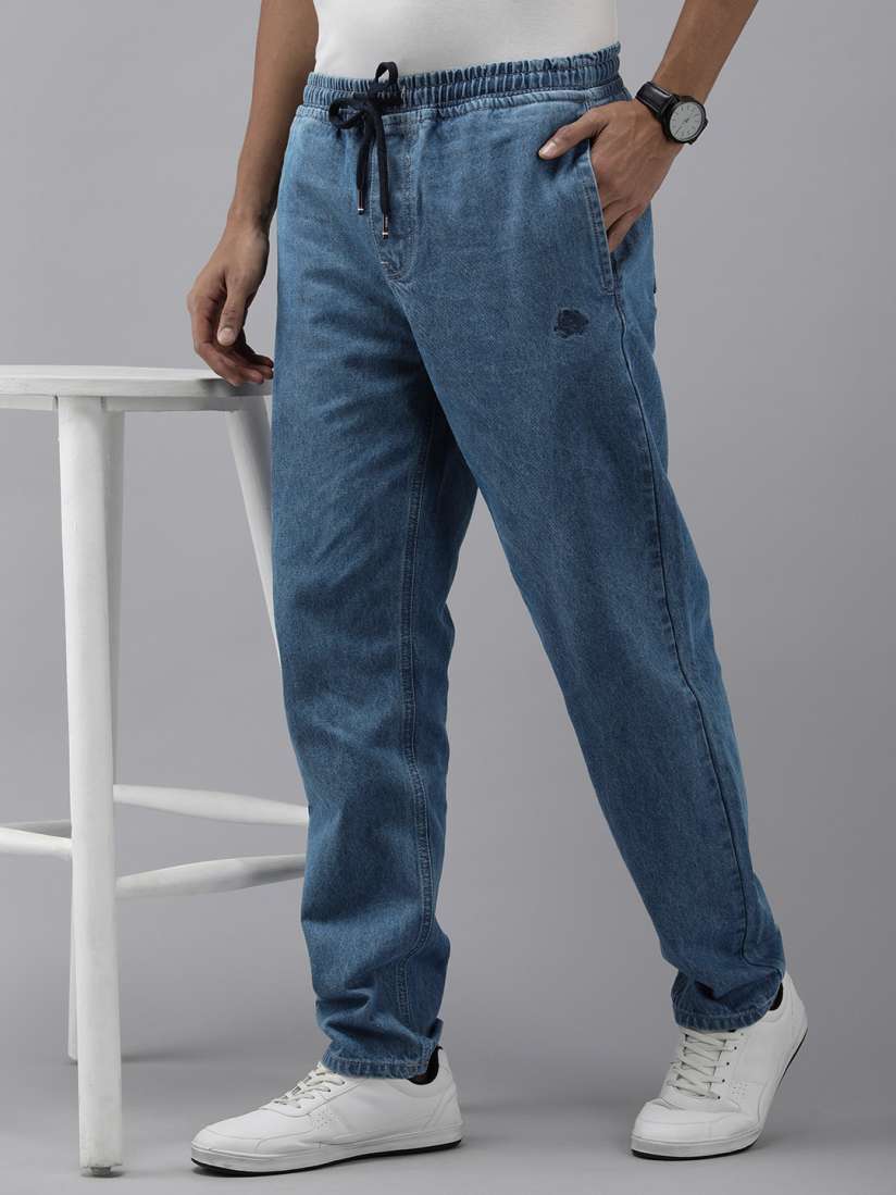 Denim track pants 2025