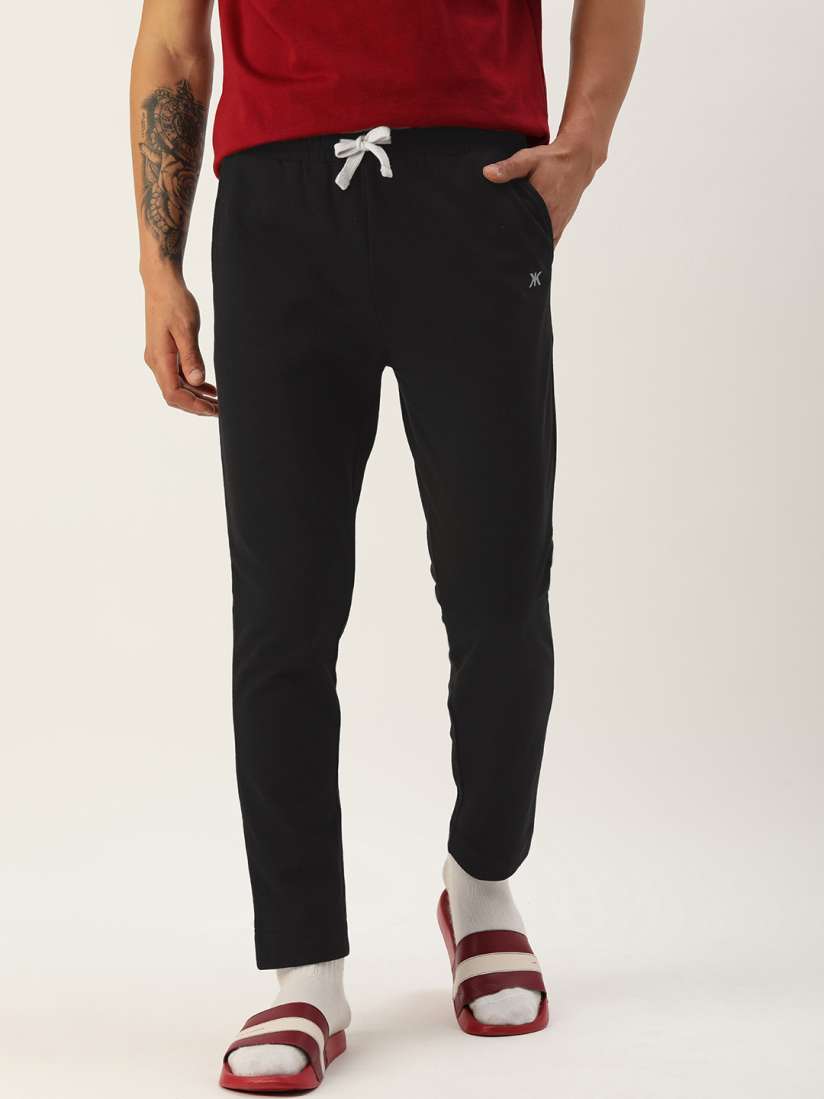Buy Kook N Keech Men Solid Slim Fit Track Pants Track Pants for Men 23903356 Myntra