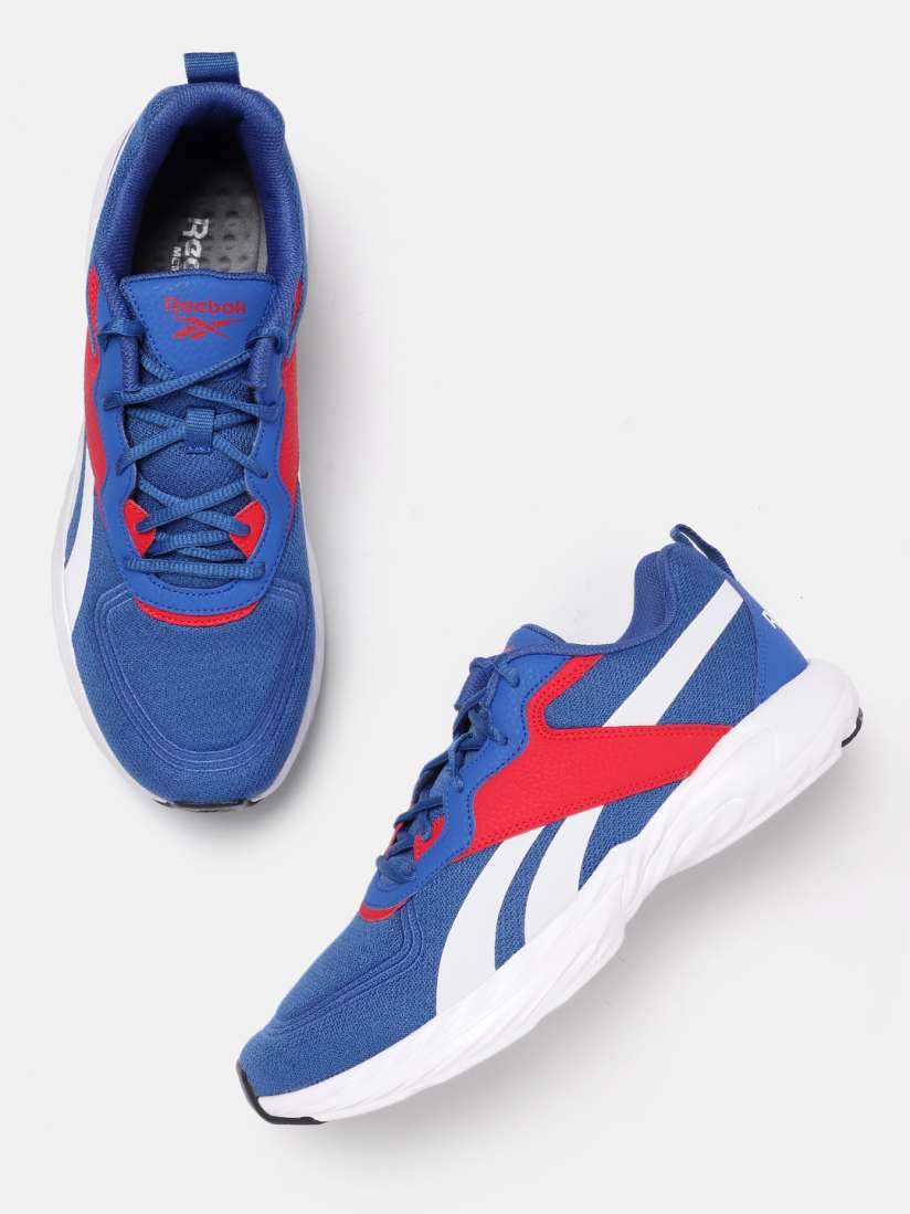 Buy Reebok Men Woven Design Round Toe Rush Extreme Running Shoes with Brand Logo Detail Sports Shoes for Men 23904374 Myntra
