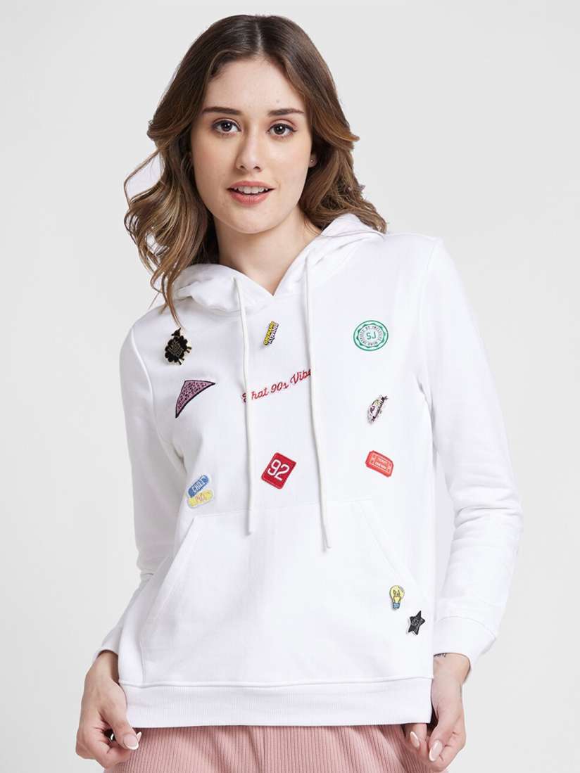 Spykar hooded sweatshirt new arrivals
