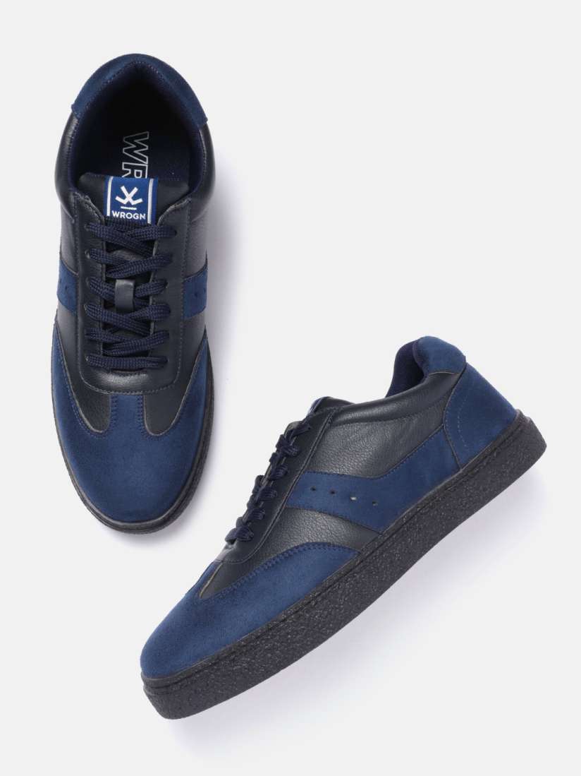 Buy WROGN Men Colourblocked Everyday Sneakers Casual Shoes for Men 23907208 Myntra