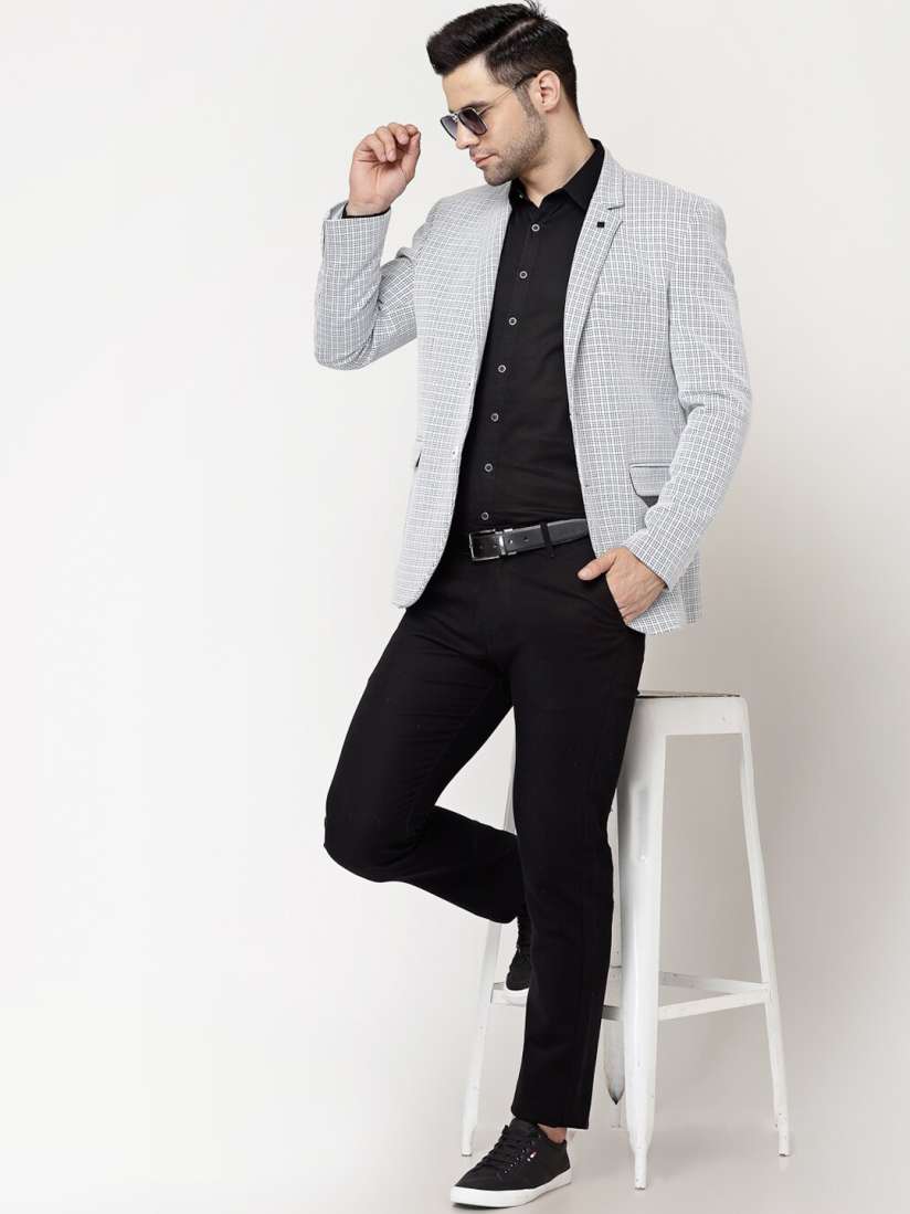 Buy Spykee Printed Single Breasted Slim Fit Blazer Blazers for Men 23919634 Myntra