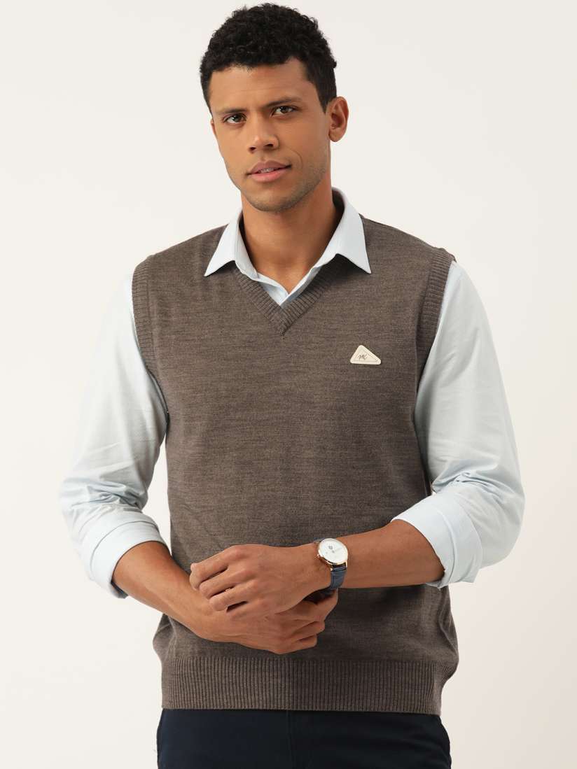 Mens polo vest sweater store