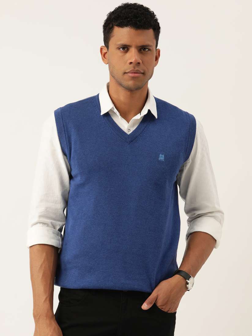 Buy Monte Carlo Men Cotton Sweater Vest Sweaters for Men 23920754 Myntra